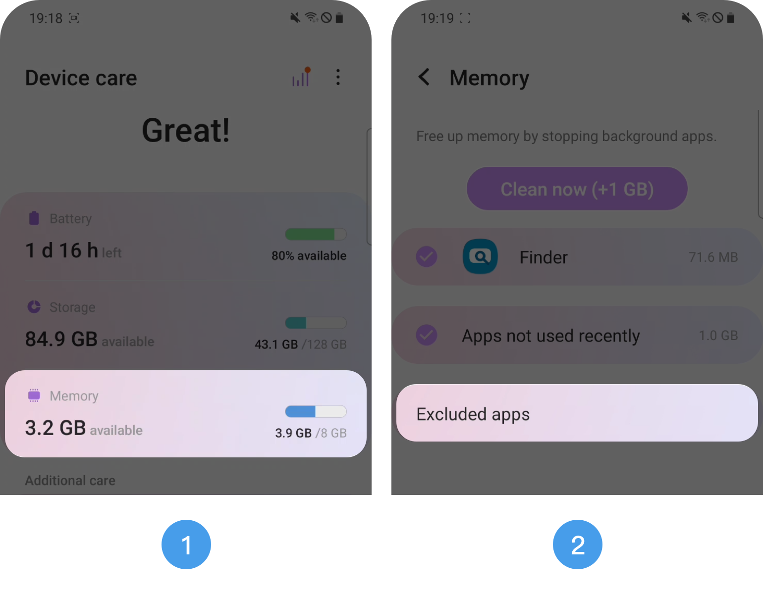 How to add the Noorio App to the whitelist for Samsung devices? Noorio